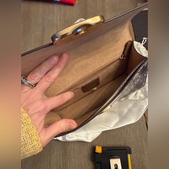 NWOT Coach Ombré Snakeskin Bag - Picture 13 of 13